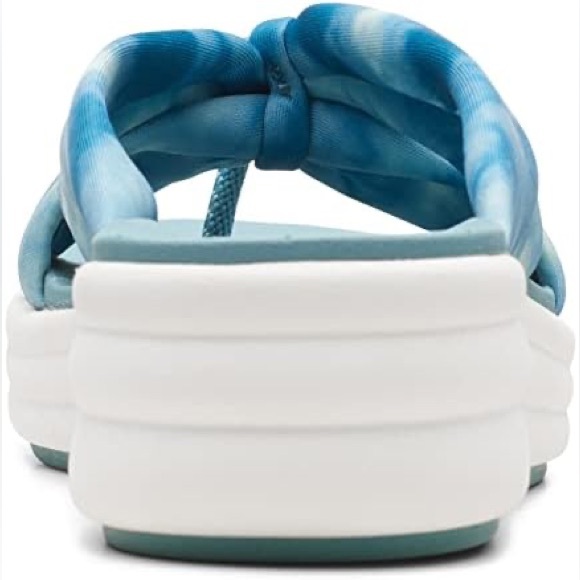 🖤🖤 Clarks Ladies Drift Ave CASUAL SANDAL, Teal Combi 8M - Picture 6 of 8